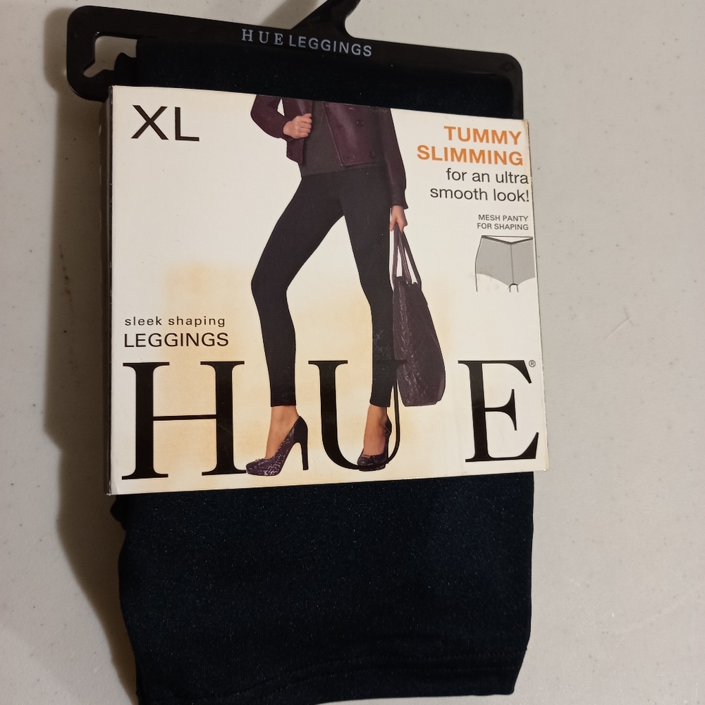 HUE Tummy Slimming Leggings 4 Sizes